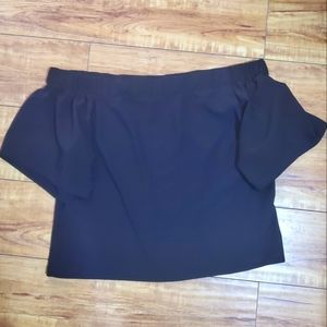 Ashley Stewart Off shoulder top